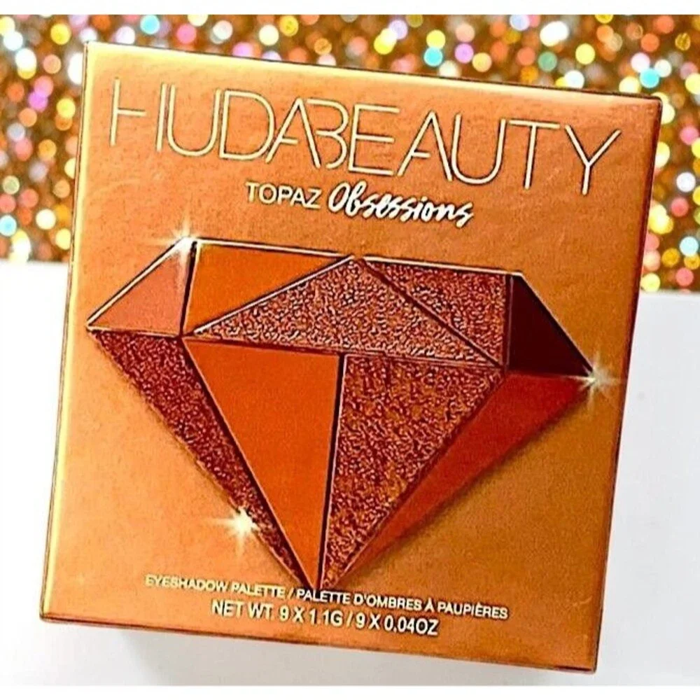 Huda Beauty TOPAZ Obsessions Eyeshadow Palette Brand New IN BOX